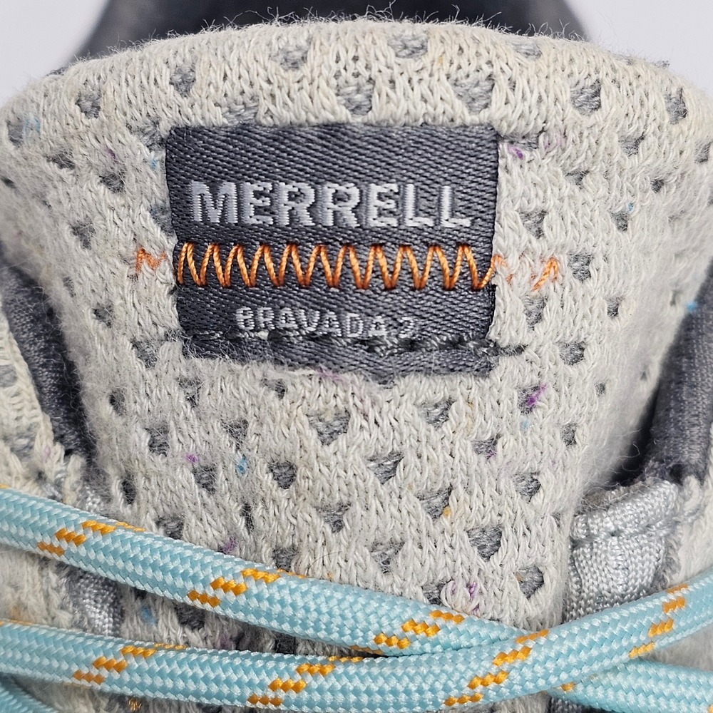 Merrell Hiking Shoes Women's 8 Grey Bravada 2 Waterproof J135566 Knit Sneaker - Picture 8 of 11
